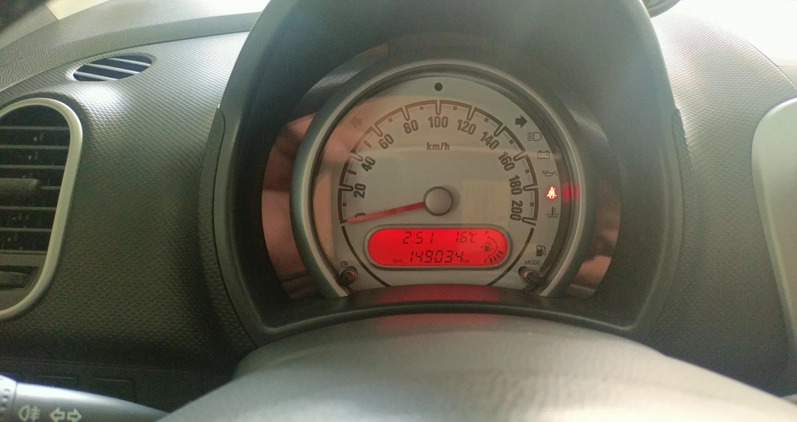 Opel Agila cena 12900 przebieg: 149000, rok produkcji 2008 z Trzcińsko-Zdrój małe 277